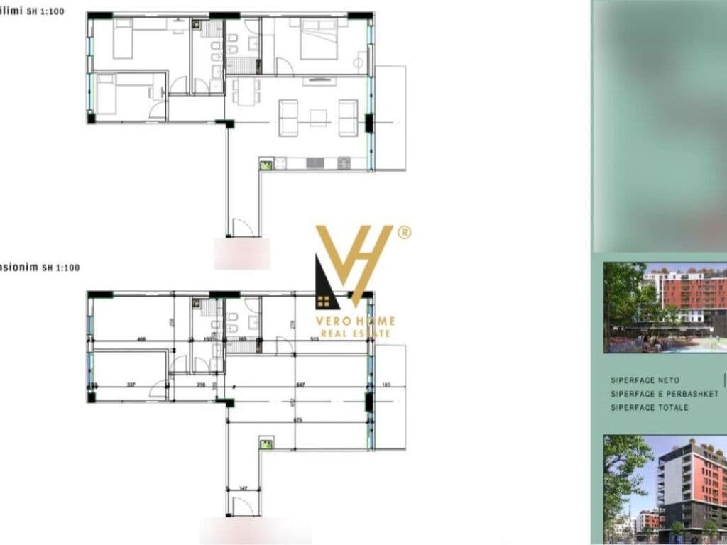 Shitet Apartament 3+1+2+ballkon te Bulevardi i Ri 123 m2