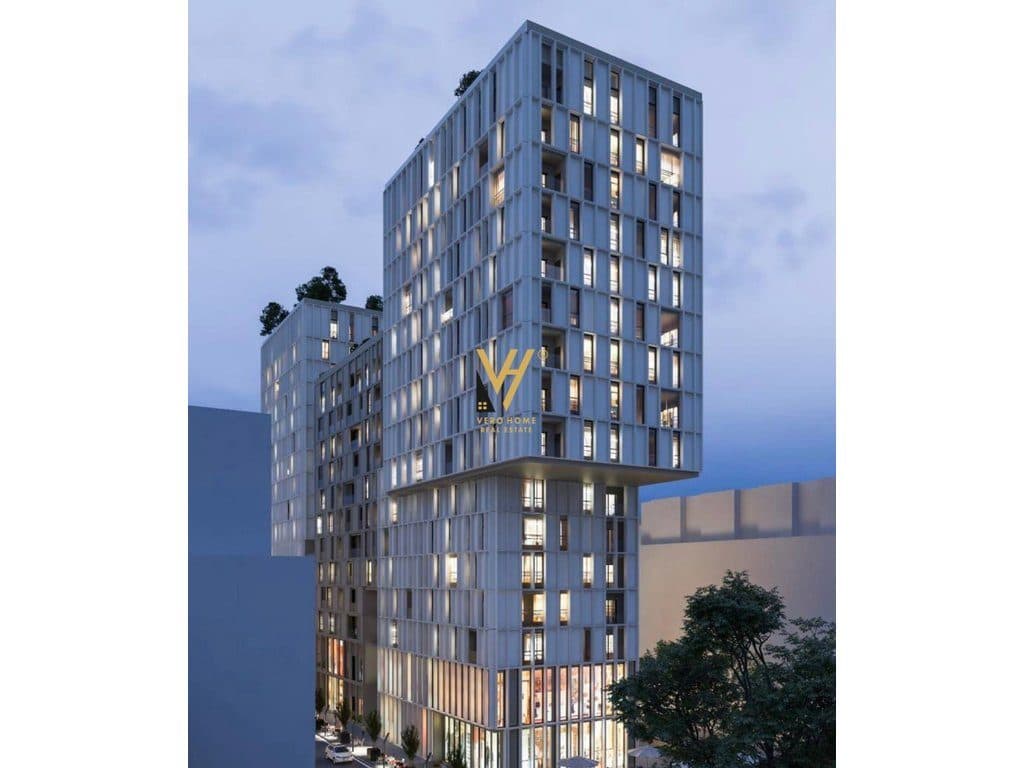 SHITET APARTAMENT 1+1+BLK TE SOHO TOWER, ZOGU I ZI 212.500 EURO