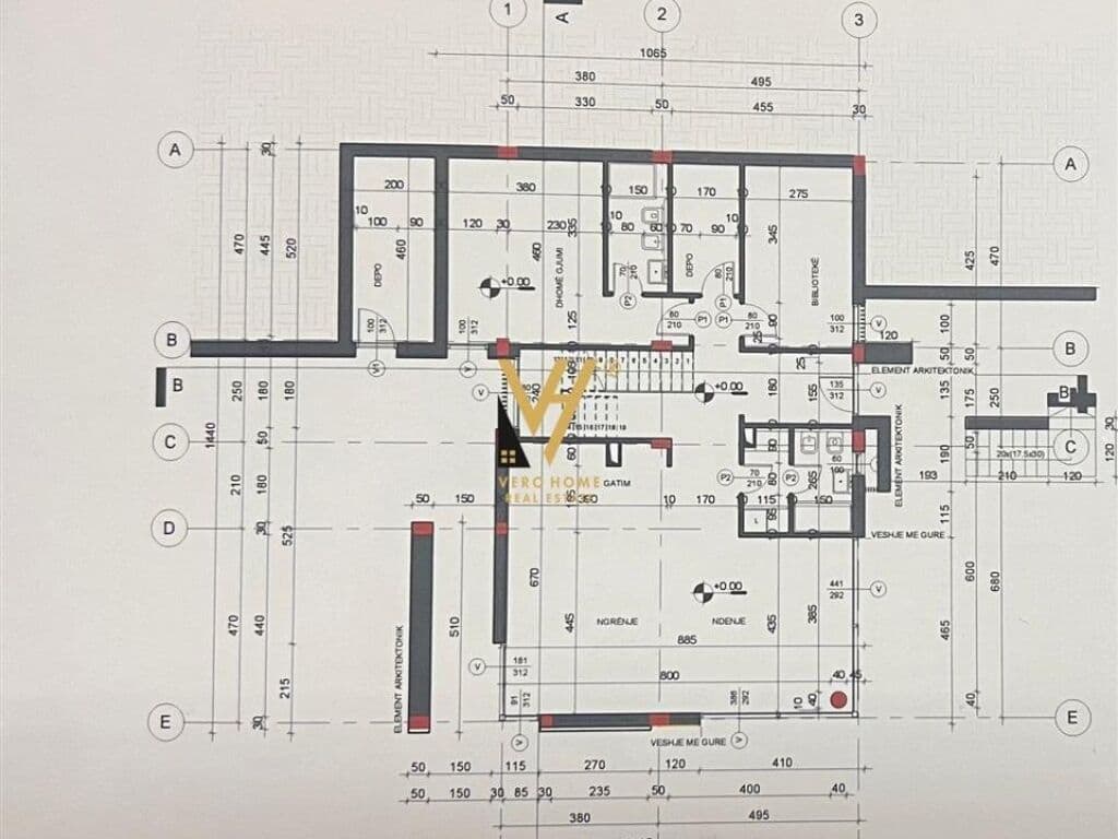 Shitet Vile dy kateshe te Liqeni i Farkes 1320 m2