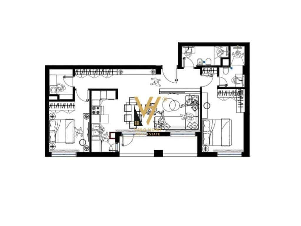 SHITET APARTAMENT 2+1+2+BLK TE REZ.OXA, FRESK 16.400.000 LEKE 3