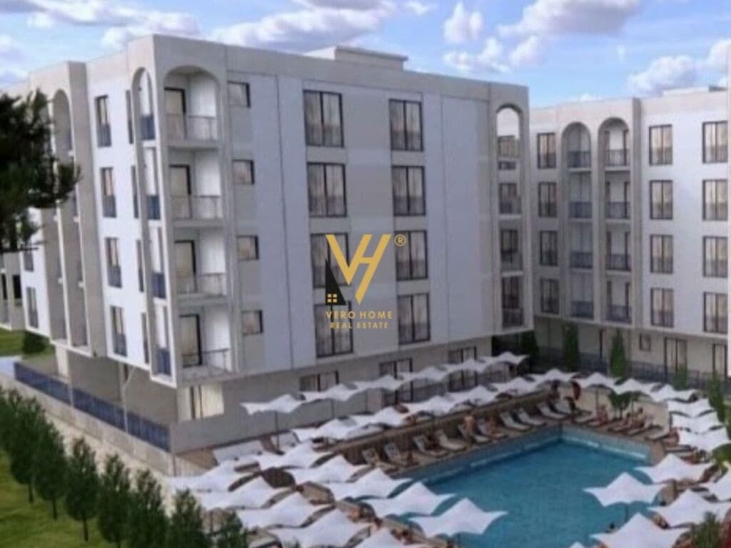 Shitet Apartament 1+1+ballkon ne Golem 63 m2