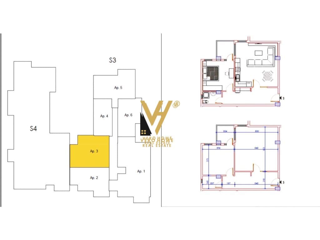 SHITET APARTAMENT 1+1+BLK NE SELITE 129.000 EURO 2