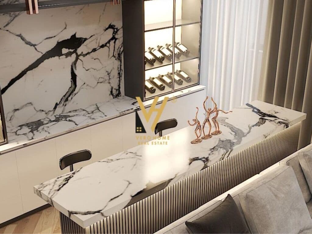 Jepet Apartament 2+1+2+ballkon me qera te Residenca Kodra e Diellit 2 , 130 m2 4