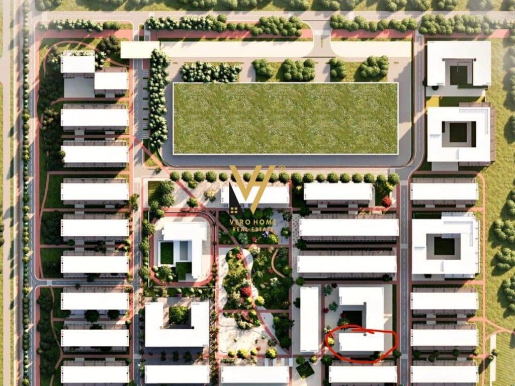 SHITET APARTAMENT 2+1+2+BLK TE UNIVERS CITY 103.000 EURO 1
