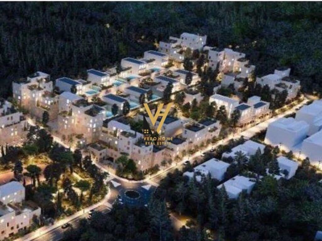 Shitet Apartament 1+1+Oborr te Residenca Santorini 2 , Dhermi 60 m2 2