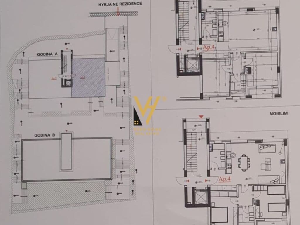 Shitet Apartament 2+1+2 te Kompleksi Altea , ne Sauk 132 m2