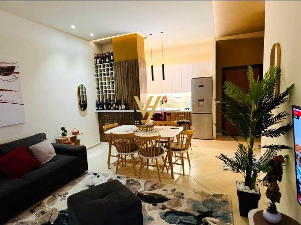 JEPET APARTAMENT 1+1 ME QIRA TE KODRA E DIELLIT 65.000 LEKE 2