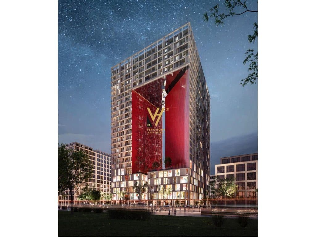 SHITET APARTAMENT 1+1+BLK TE “UNITED TOWERS OF TIRANA”, KOMUNA E PARISIT 296.000 EURO
