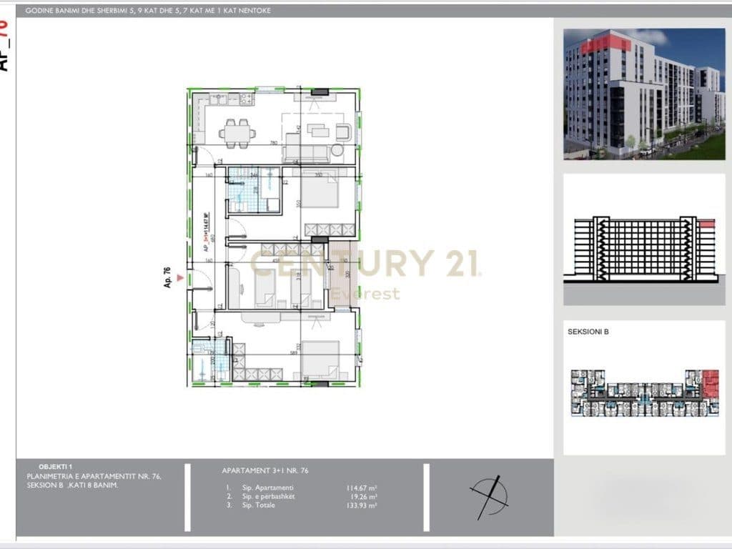 KAMEZ, SHESIM APARTAMENT 3+1!