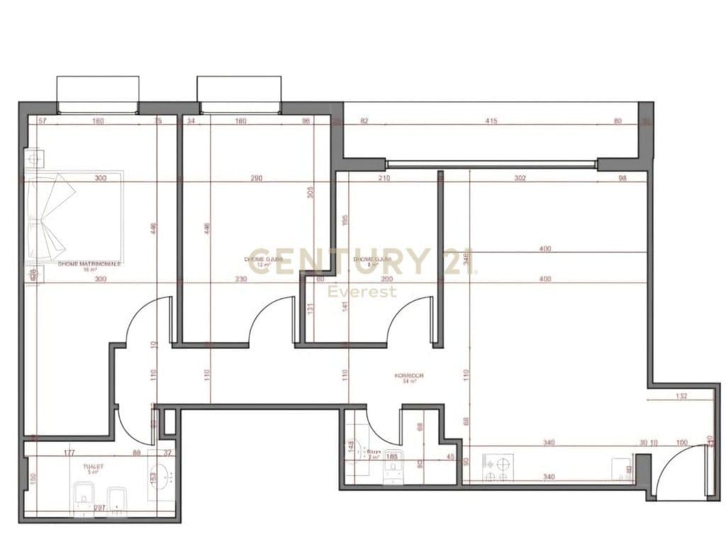 PORCELAN, SHESIM APARTAMENT 3+1+2 3