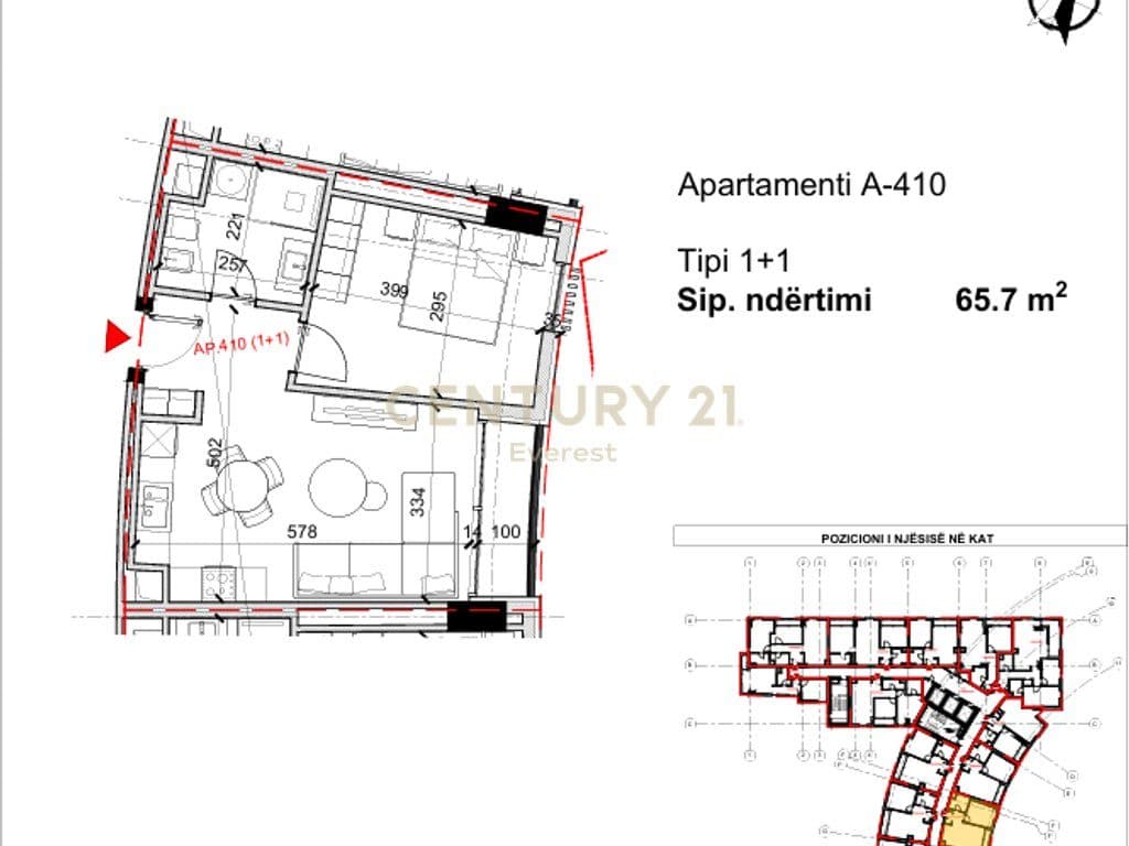 RRUGA BARDHYL, SHESIM APARTAMENT 1+1