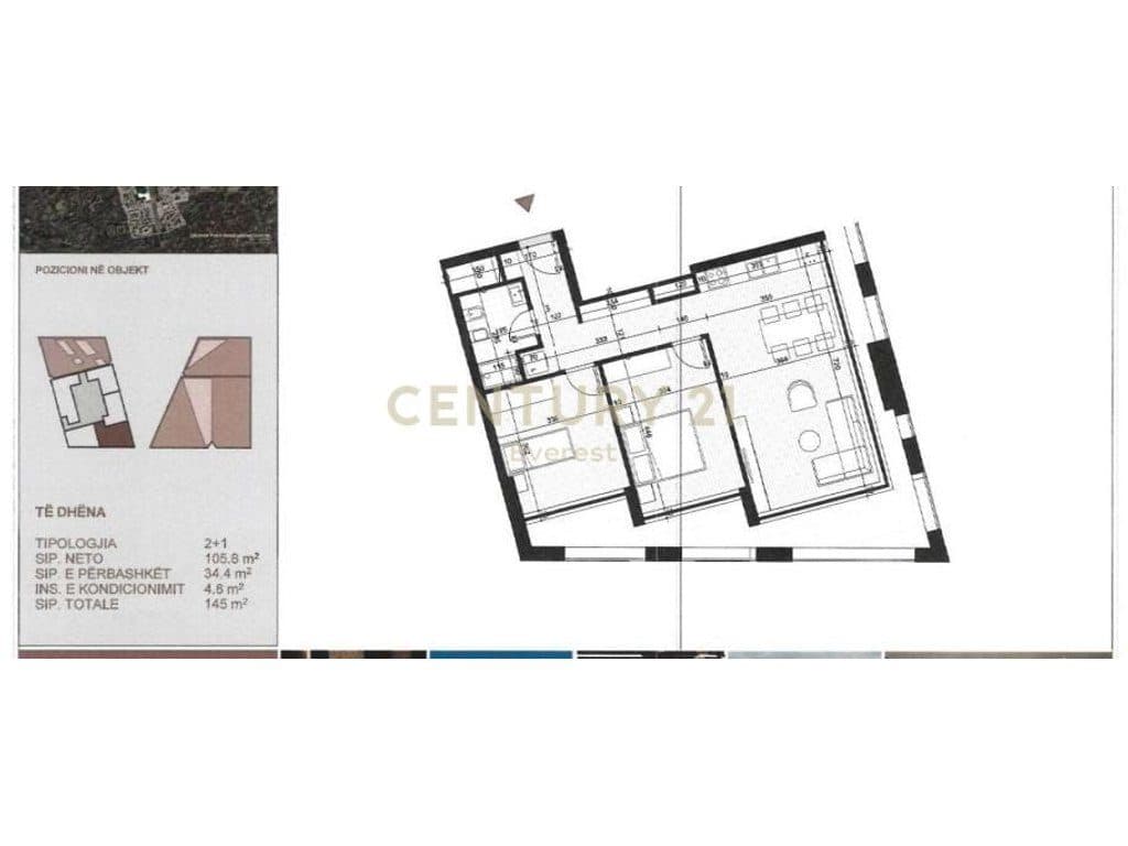 OKAZION!! Tirana New Boulevard Tower, Shesim apartament 2+1 4