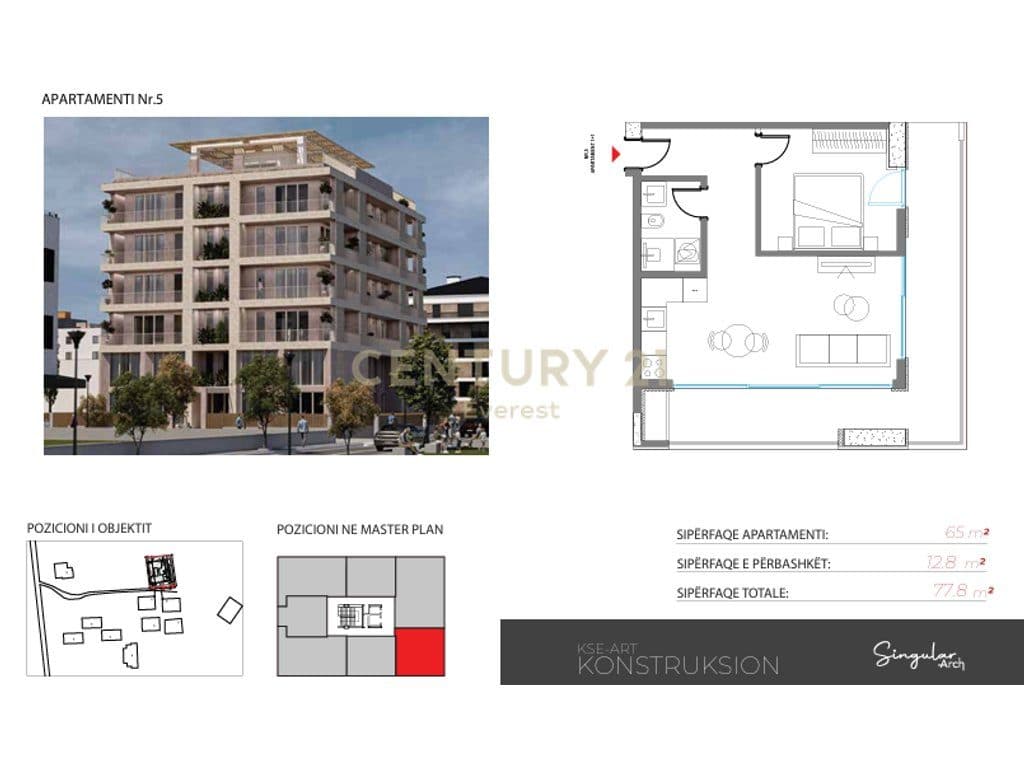 RADHIME, APARTMENT 1+1+PARKING