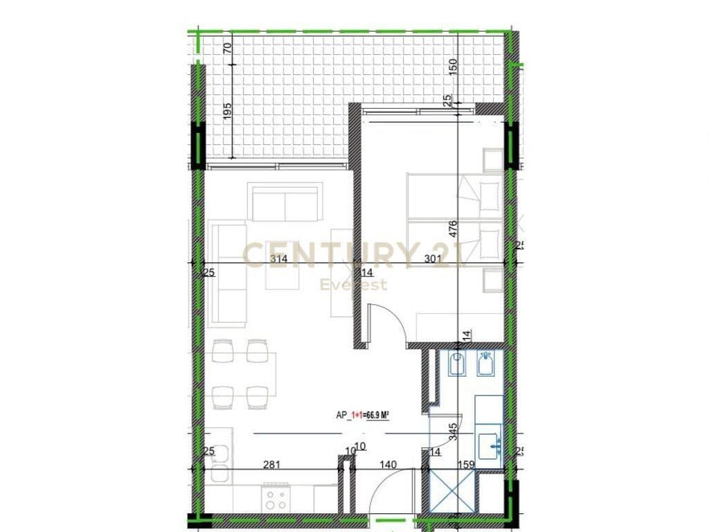 ORIKUM, SHESIM APARTAMENT 1+1 2