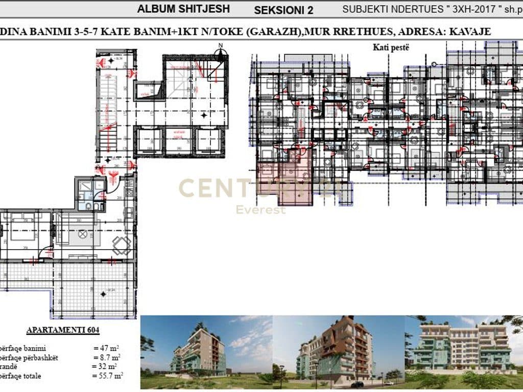 GOLEM, UNITY RESIDENCE, SHESIM APARTAMENT 1+1 ME VERANDE 2