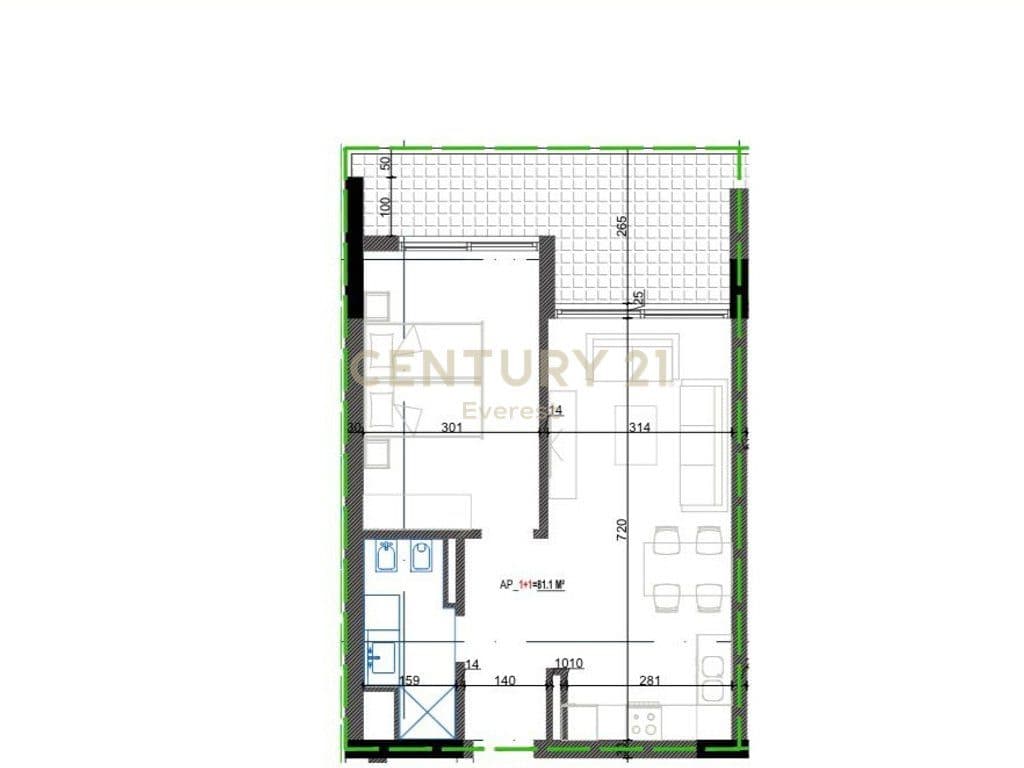 ORIKUM, SHESIM APARTAMENT 1+1 4