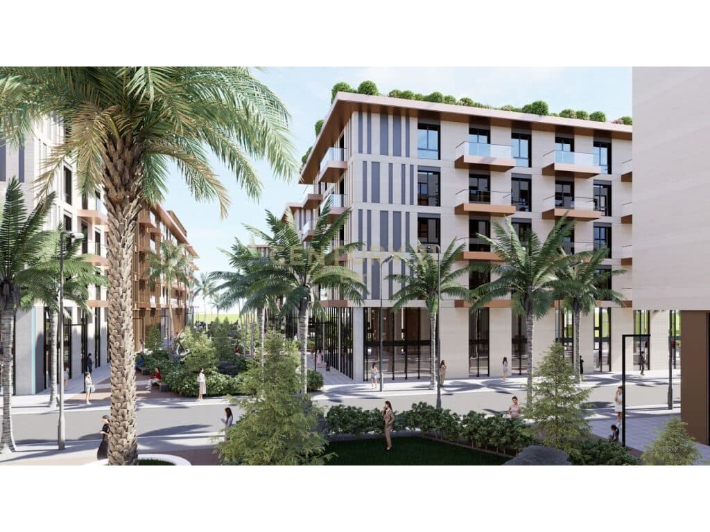 SHITET APARTAMENT 1+1 NE QERRET , PALM PARADISE RESIDENCE ! 3