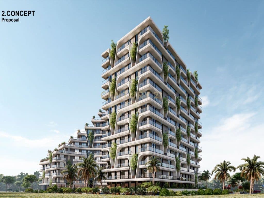 SHITET APARTAMENT 1+1 NE REZIDENCEN "TIKTAALIK" NE QERRET ! MUNDESI PAGESE ME KESTE ! 3