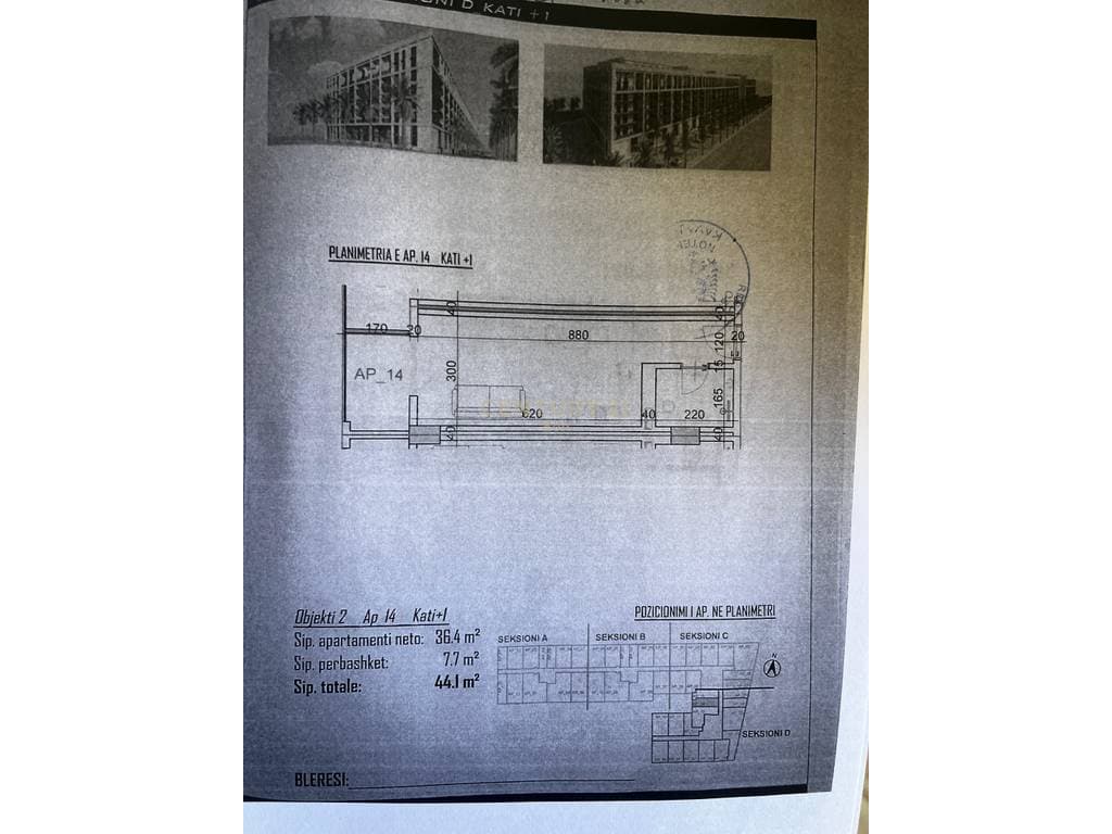 Garsoniere Për Shitje në Golem, Durrës - 52920€ | 44.1 m² /Çmimi: I Diskutueshem 2