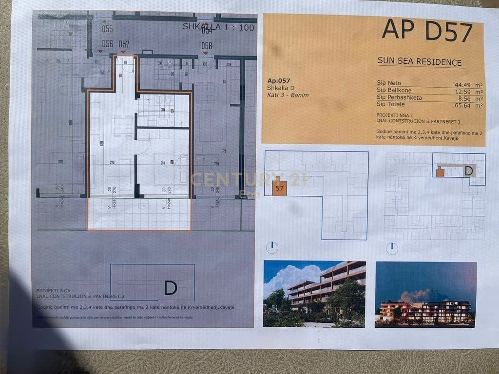 Shitet Apartament 1+1 në SunSea Residence ! 2