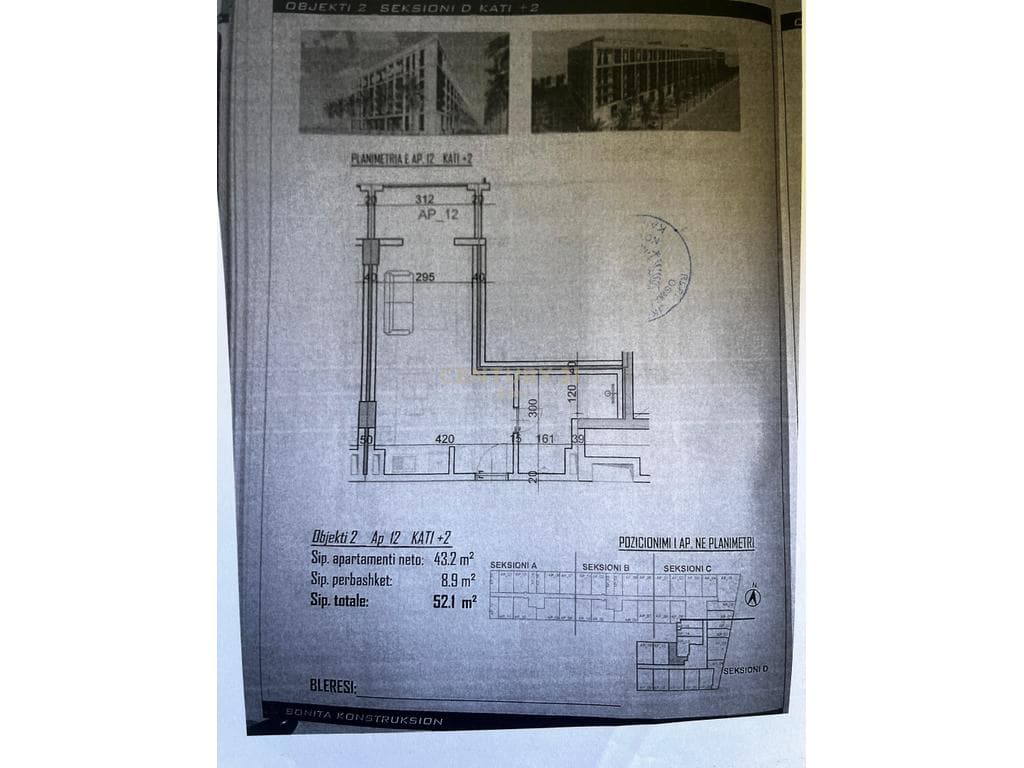 Garsoniere Për Shitje në Golem, Durrës - 62520€ | 52.1 m² /Çmimi: I Diskutueshem 2