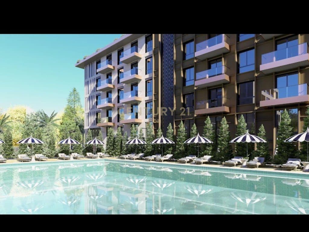 SHITET APARTAMENT 2+1 NE QERRET NE REZIDENCEN PALM PARADISE !
