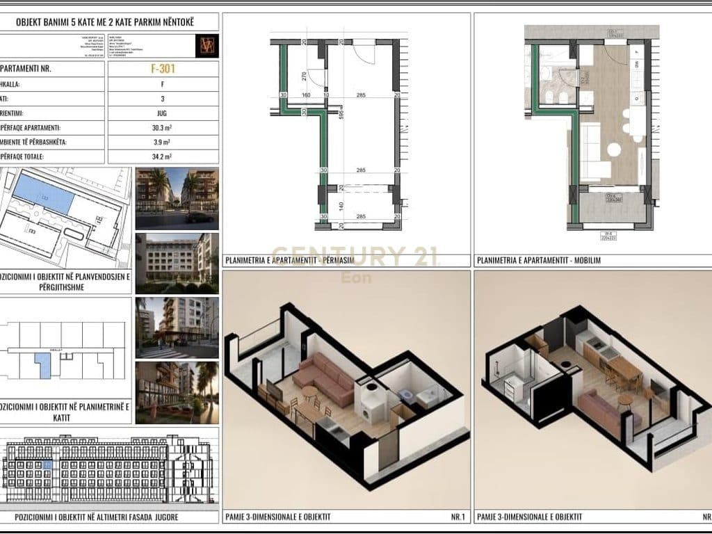 SHITET STUDIO NE RESIDENCEN VIZION 3 , MALI I ROBIT - PAGESE ME KESTE !