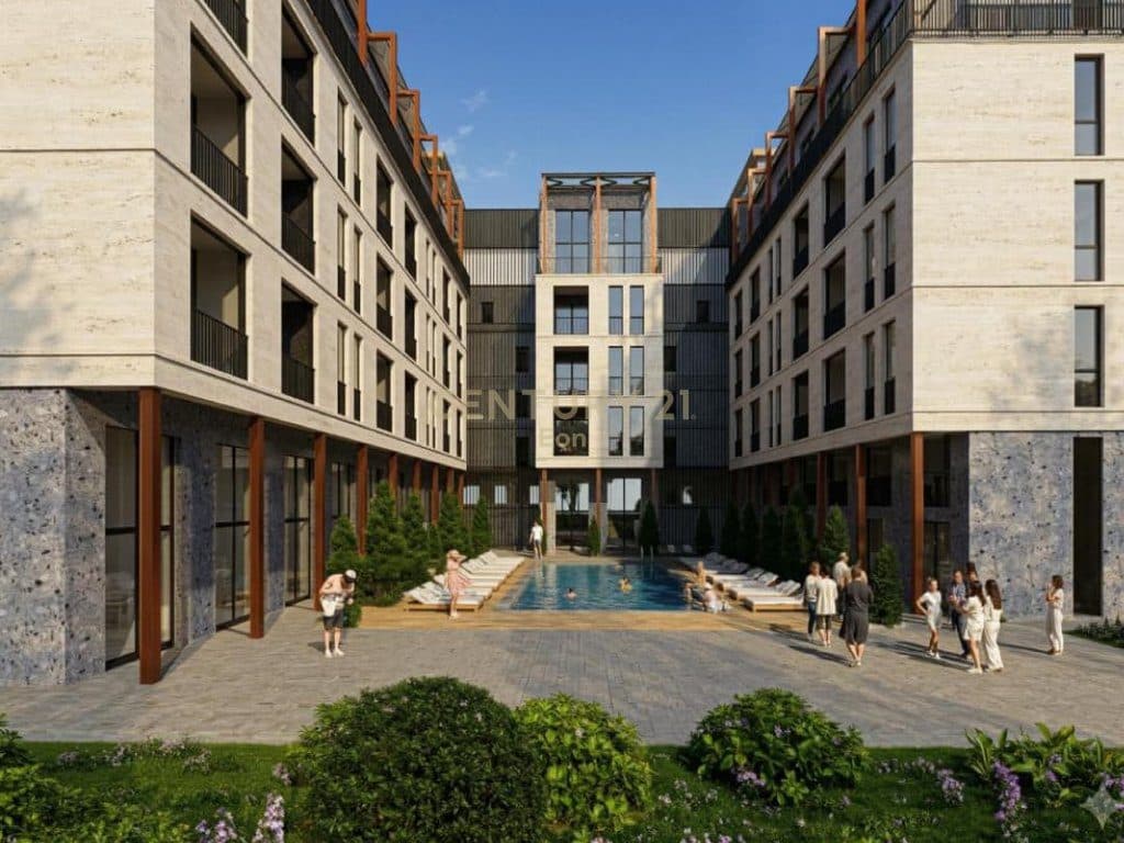 EXCLUZIVE , MUNDESI PAGESE ME KESTE , APARTAMENT 1+1 PER SHITJE NE MIDDAL RESIDENCE ! 3