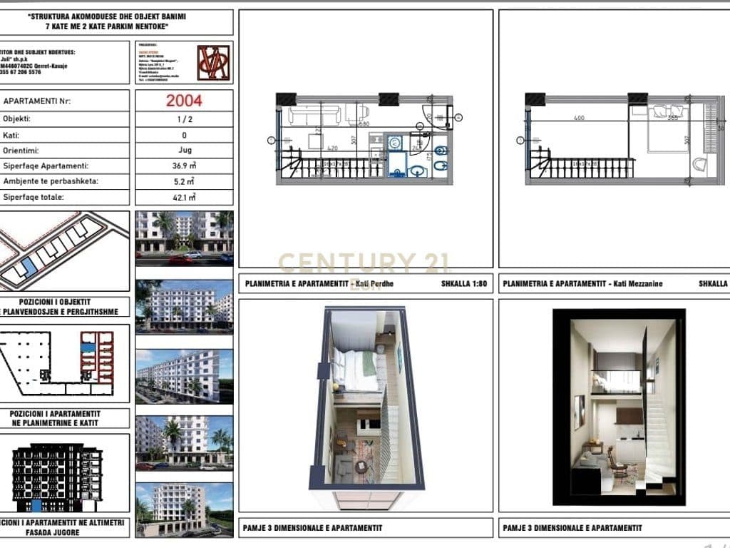 SHITET LOFT NE ZONEN E QERRETIT "BLUE HORIZON" RESIDENCE ! 3