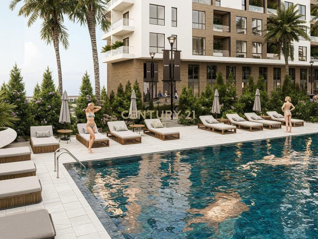 SHESIM APARTAMENT 1+1 KATI 3 TEK "VIZION 2 REZIDENCE" NE GOLEM !