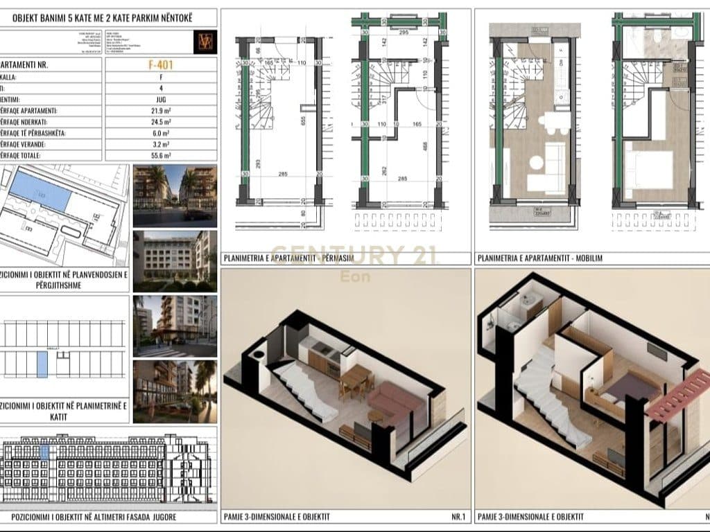 EXCLUSIVE!!! Dubleks Modern në Vision 3 Residence, Mali i Robit – Mundësi Pagesash me Këste ! 2