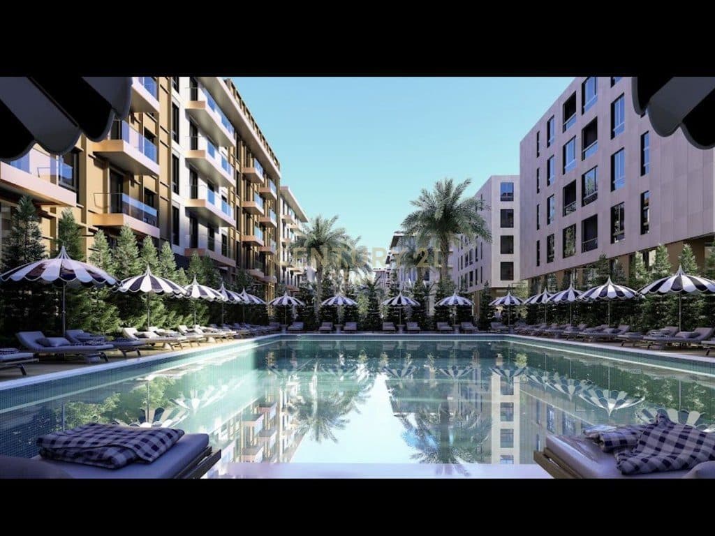 SHITET APARTAMENT 2+1 NE QERRET NE REZIDENCEN PALM PARADISE ! 3