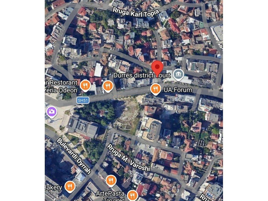 Apartament 2+1 në shitje në Durrës, Gjykata !
