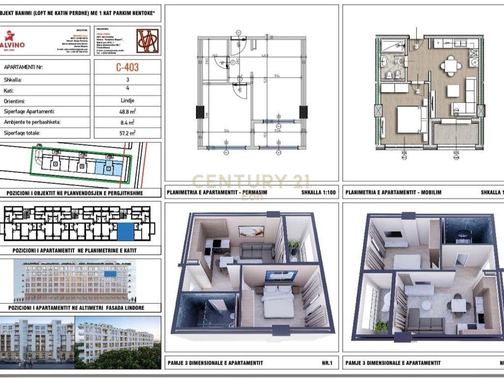 LA MER RESIDENCE NE GOLEM SHITET APARTAMENT 1+1 ! 2