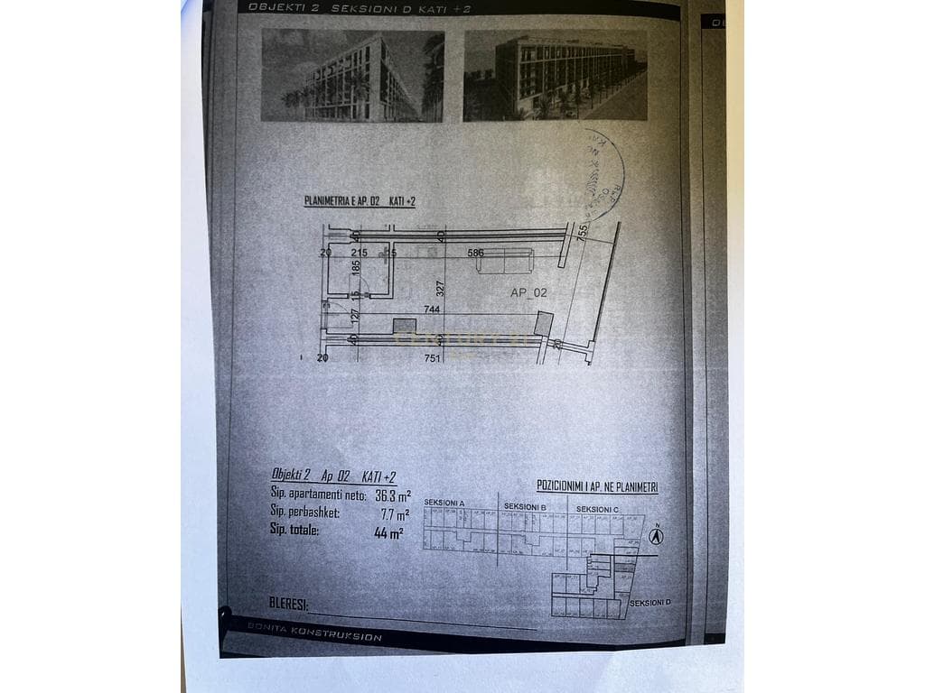 Garsoniere Për Shitje në Golem, Durrës - 52800€ | 44 m² /Çmimi: I Diskutueshem 2