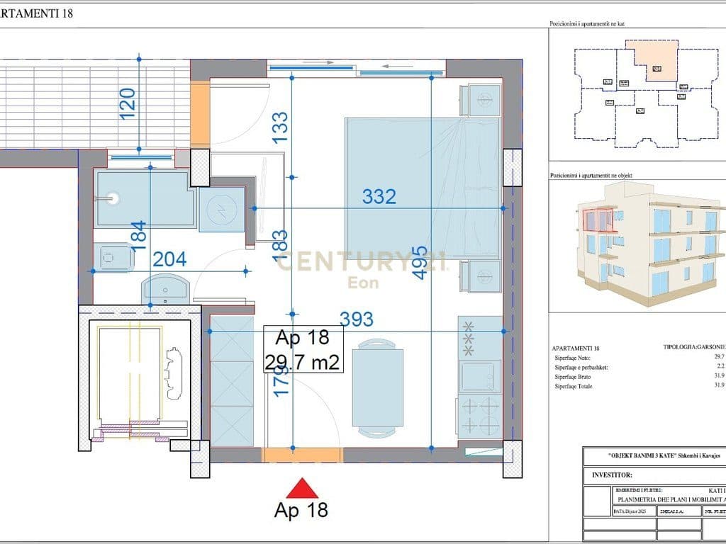 Shitet studio tek Shkembi i Kavajes, Durres! (Mundesi pagese me keste) 3