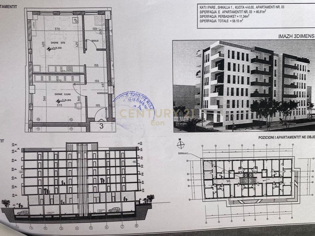 SHITET APARTAMENT 1+1 NE GOLEM!