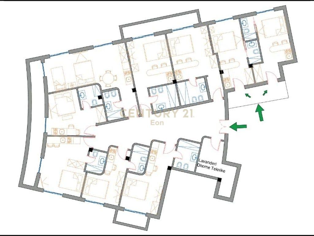 SHITET AMBJENT NE QENDER TE DURRESIT , 301M2 I PERSHTATSHEM PER BIZNES SI APART-HOTEL ! 2