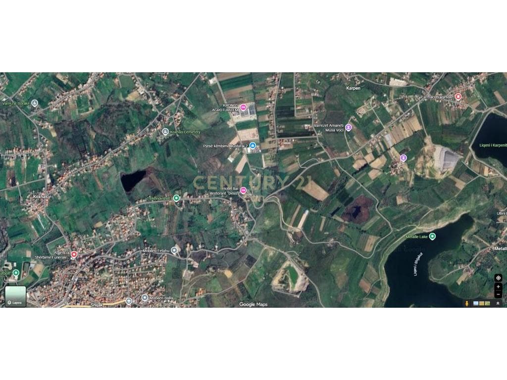 Tokë Për Shitje në Shijak - 135,000€ | 8960 m² 1