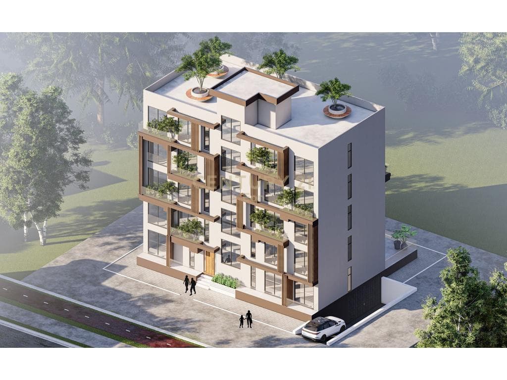 SHITET APARTAMENT 1+1 ME VERANDE NE MALIN E ROBIT !