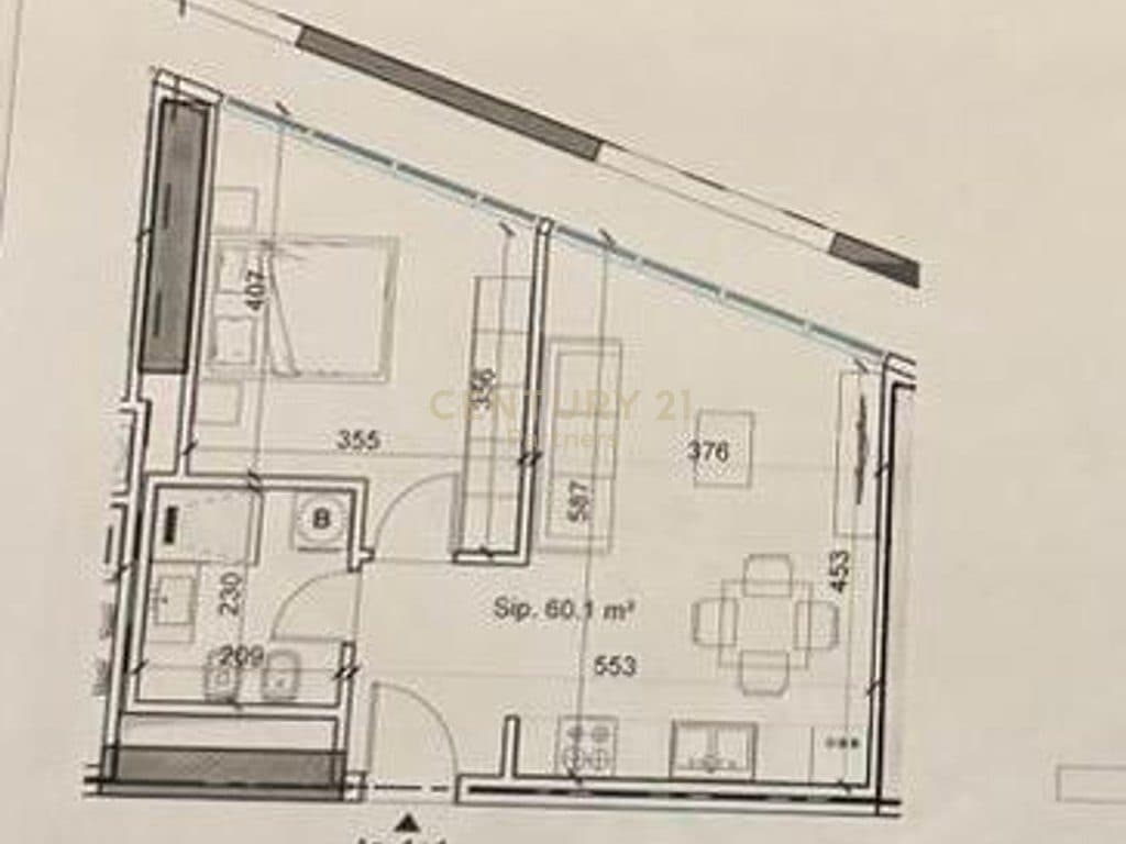 SHESIM APARTMENT 1+1 PLUS PARKING SPACE AT TIRANA TOWER! 3