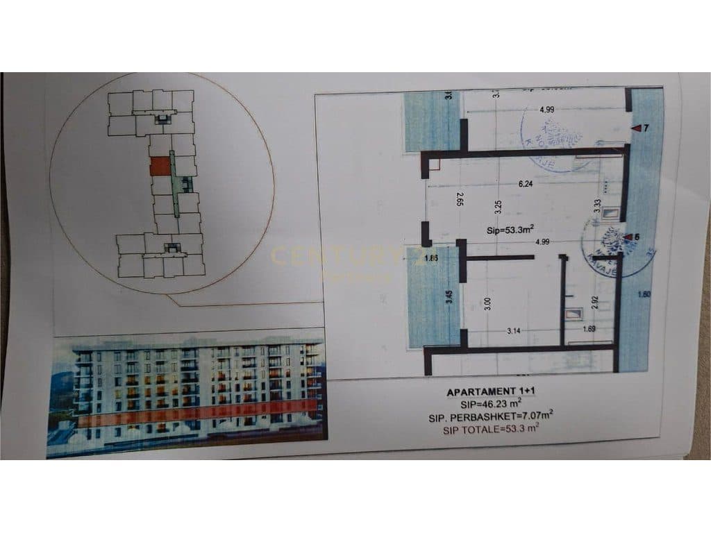 SHITET APARTAMENT 1+1 150M LARG DETIT 3