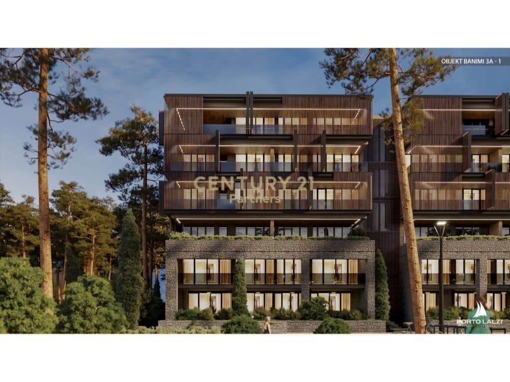 SHESIM APTARTAMENT 1+1 ME PAMJE NGA DETI NE GJIRIN E LALZIT, PORTO LALZI RESIDENCE!! 2