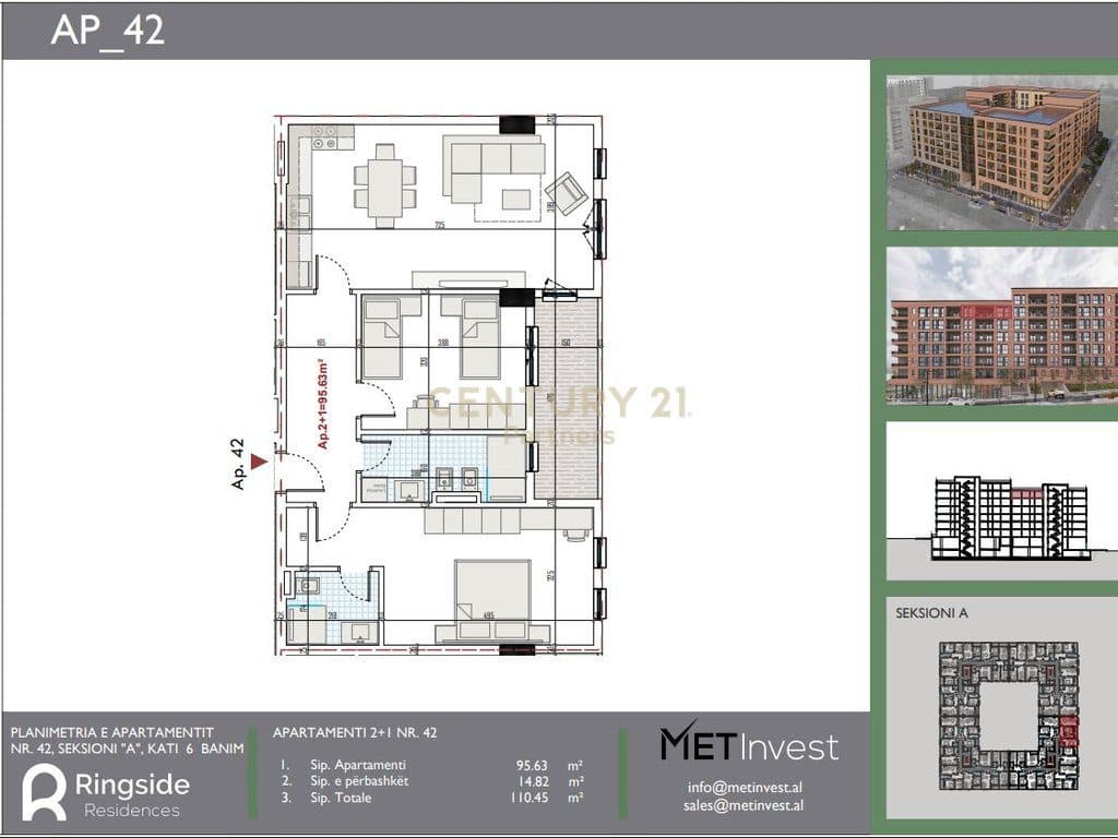 FOR SALE 2+1 IN RINGSIDE RESIDENCE! 4