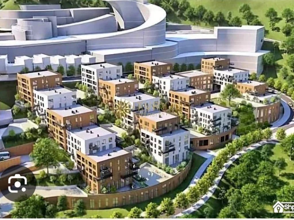 OKAZION! SHITET APARTAMENT 2+1+2 TUALETE + VERANDE TEK KODRA E DIELLIT