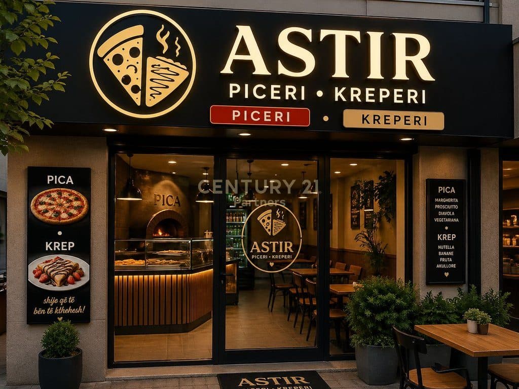 ACTIVE BUSINESS FOR SALE PIZZERIA-CREPERIE IN ASTIR NEXT TO THE ROAD NEAR THE ROUNDABOUT