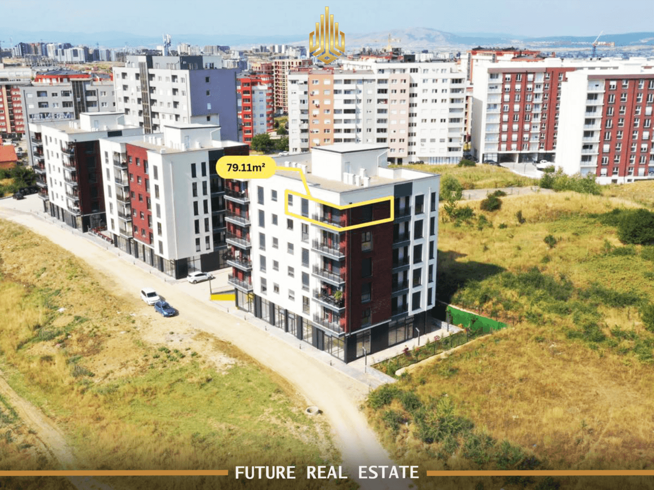 Banesë në shitje 79.11m2 2 dhoma gjumi