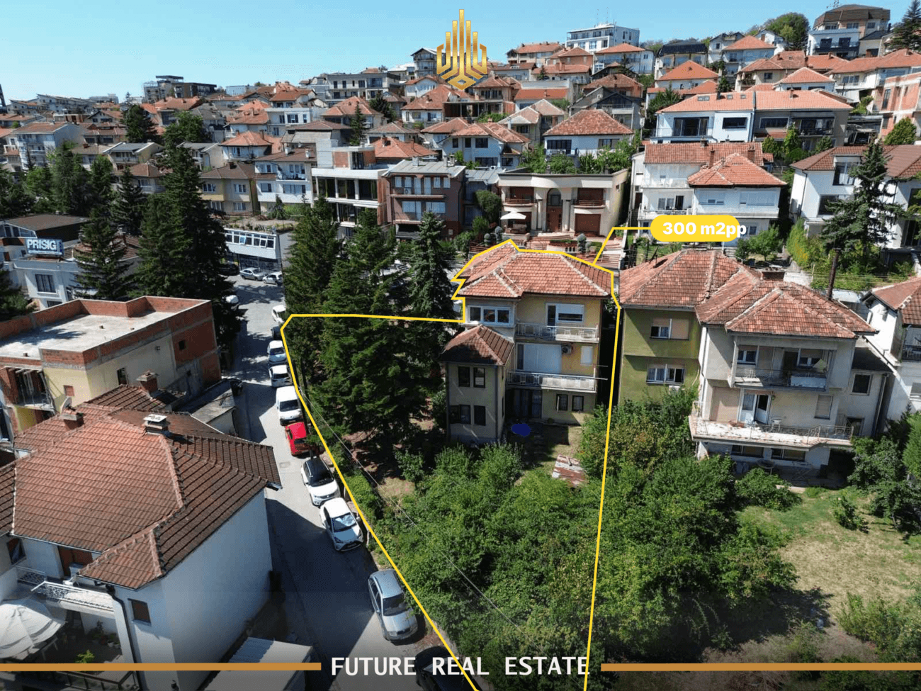 Shtëpi me QIRA – 4 dhoma gjumi – Prishtinë – Arbëri (Dragodan) – Rruga Eduard Lir. 3