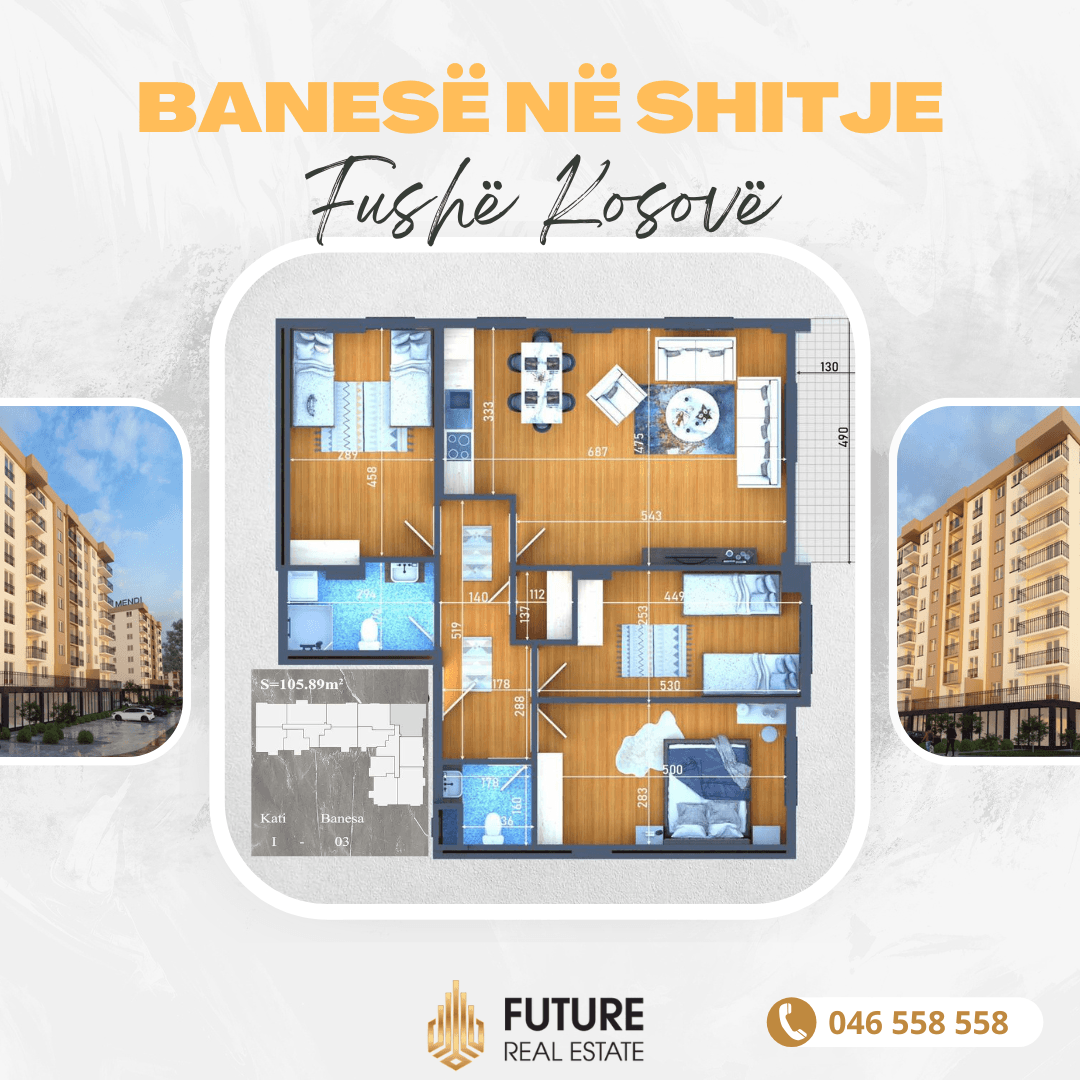 Banesë në SHITJE/105.89m²