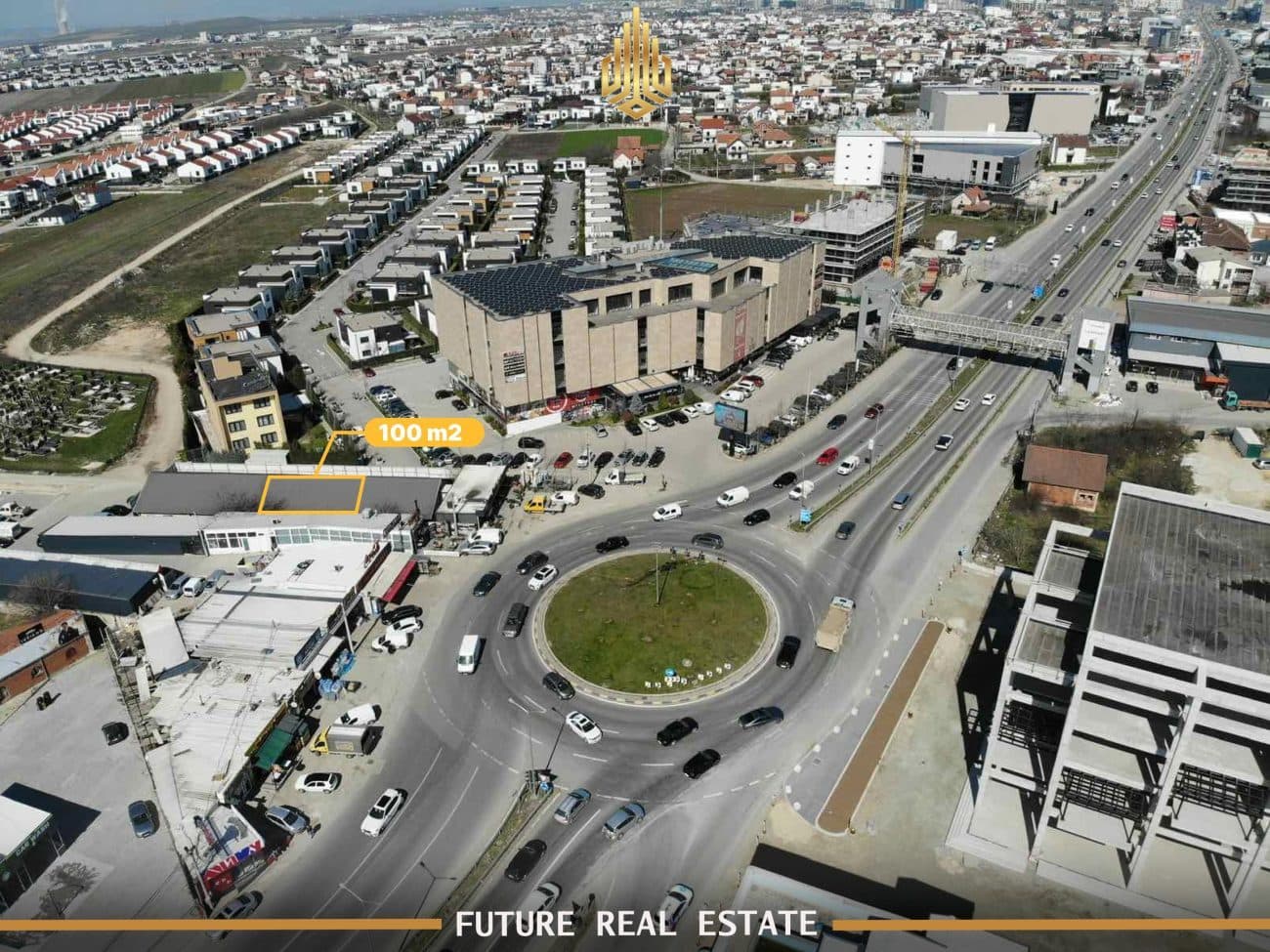 Lokal me QIRA – 100 m2 – Çagllavicë – Magjistralja Prishtinë–Ferizaj